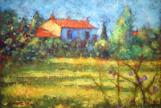 Red, blue and yellow, 2022