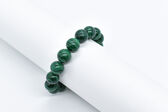 bracelet with clasp 14 K Malachite 