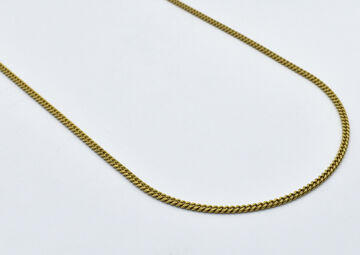 curb necklace 18 K