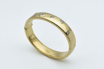 bangle 18 K diamonds