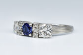 Ring 18 Kt WG Diamonds 