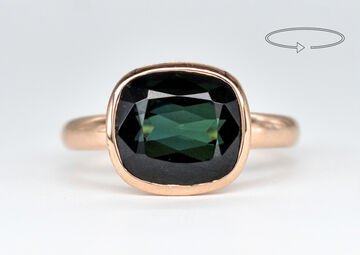 Ring 14 K Tourmaline