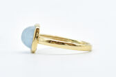 Ring 14 Kt GG Aquamarin