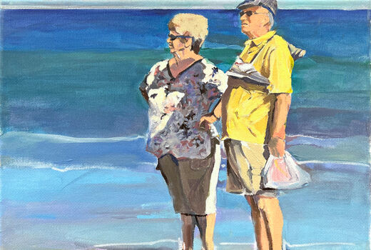 Paar am Strand I, 2012