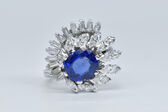 Ring 18 K Sapphire 