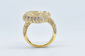 Ring 18 K Ruby 
