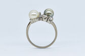 Ring 14 K diamonds 