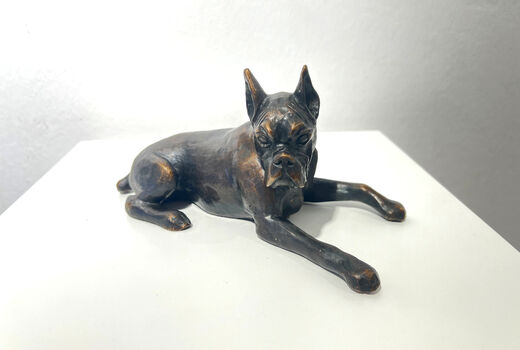 reclining Boxer, 1986