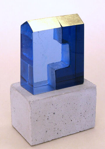 Maison puzzle / bleu