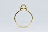 Ring 14 K diamond
