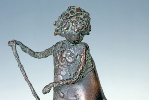 child with duck, 2002