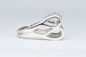 Ring 18 K diamonds
