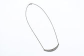 Collier 14 Kt WG Brillanten