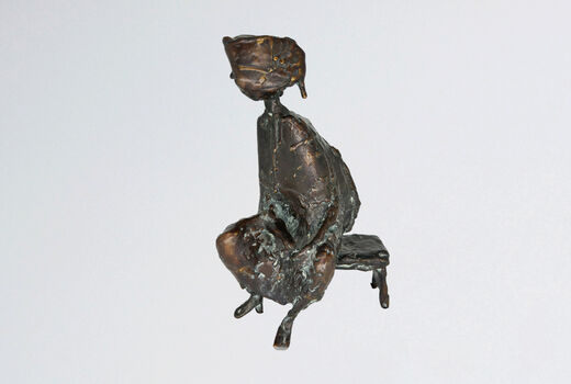 seated girl, 2000