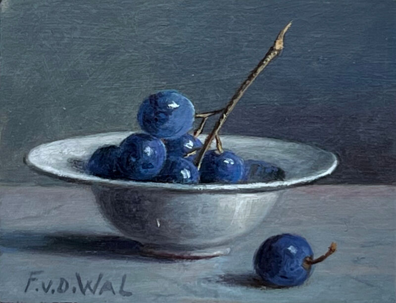 Stillleben mit Trauben