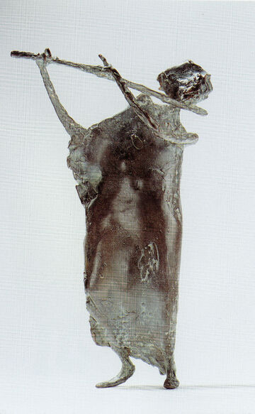 flute player, 1994