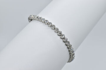 eternity bracelet Platinum diamonds