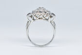Ring 14 Kt WG Brillanten