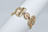 Armband 14 Kt bicolor