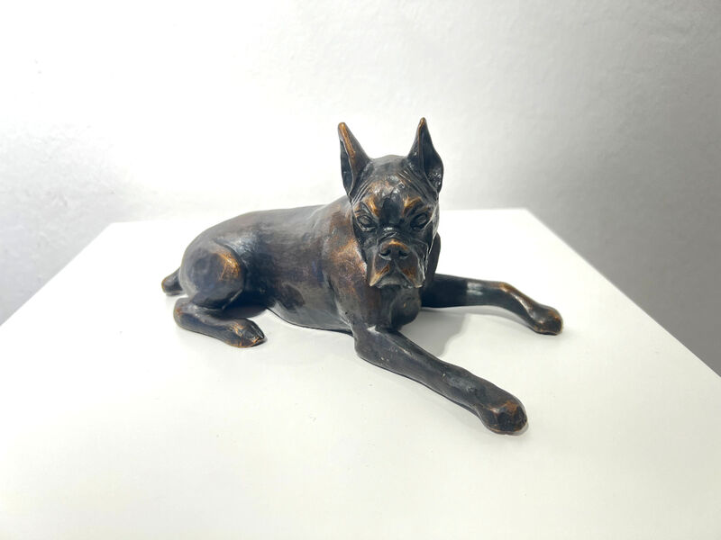 reclining Boxer, 1986