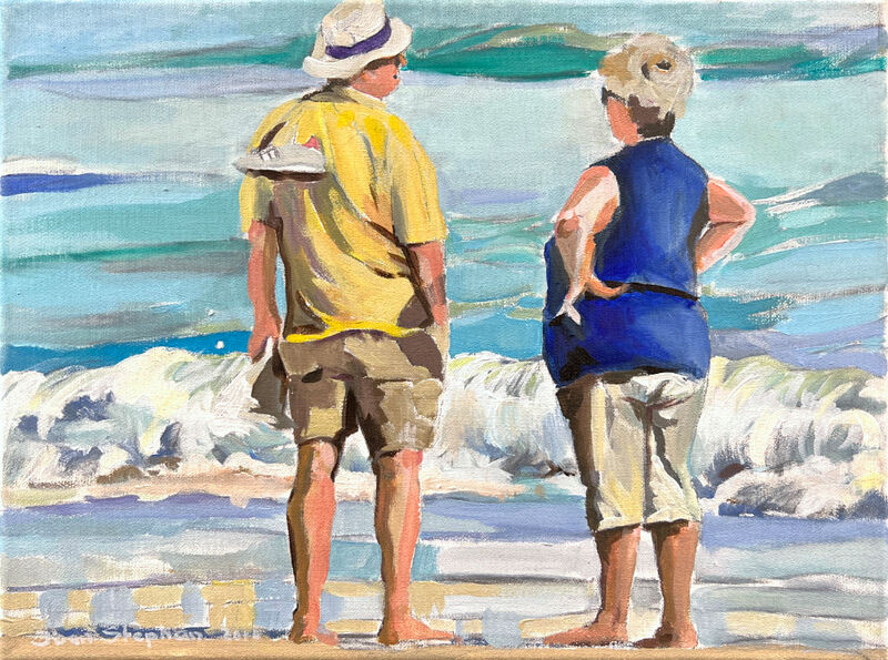 Paar am Strand II, 2012