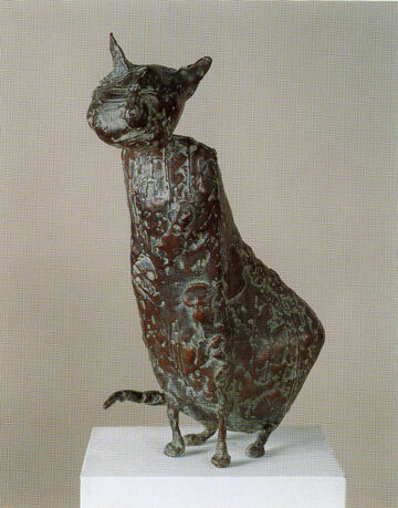 Sitzende Katze, 1998