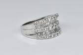 Ring 14 K diamonds