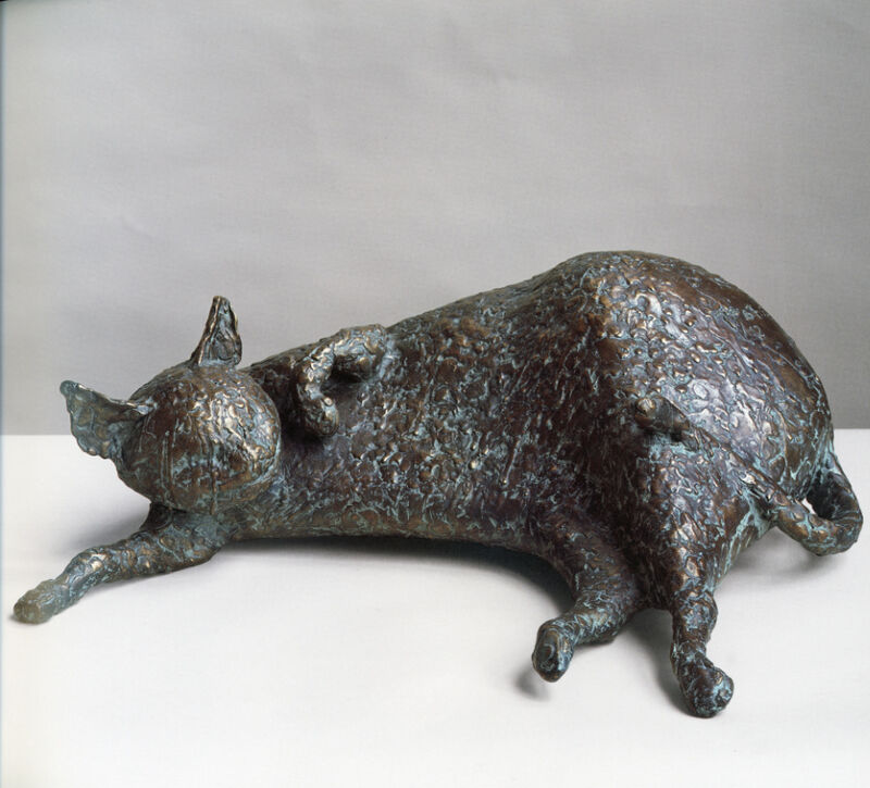 cat lying down, 2007