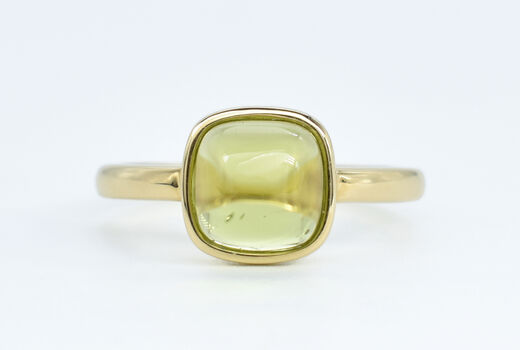 Ring 14 Kt GG Peridot