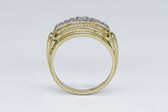 Ring 14 Kt GG Brillanten