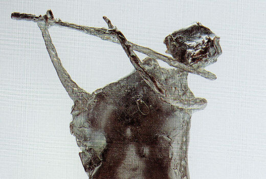 flute player, 1994