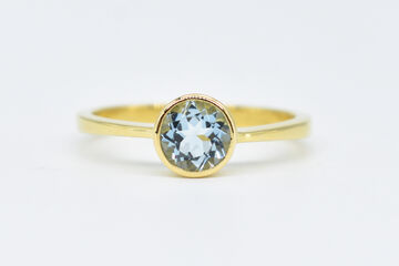 Ring 18 K Glass