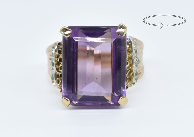Ring 14 K Amethyst 