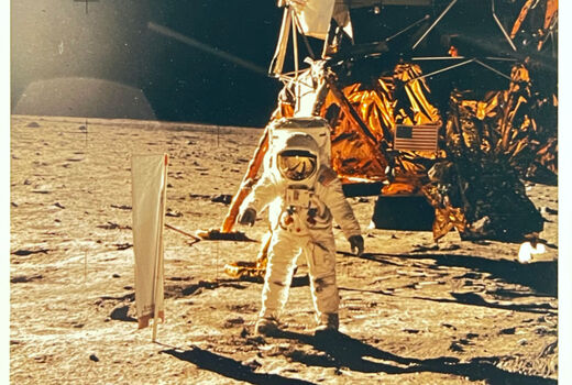 Buzz Aldrin auf dem Mond, 1969