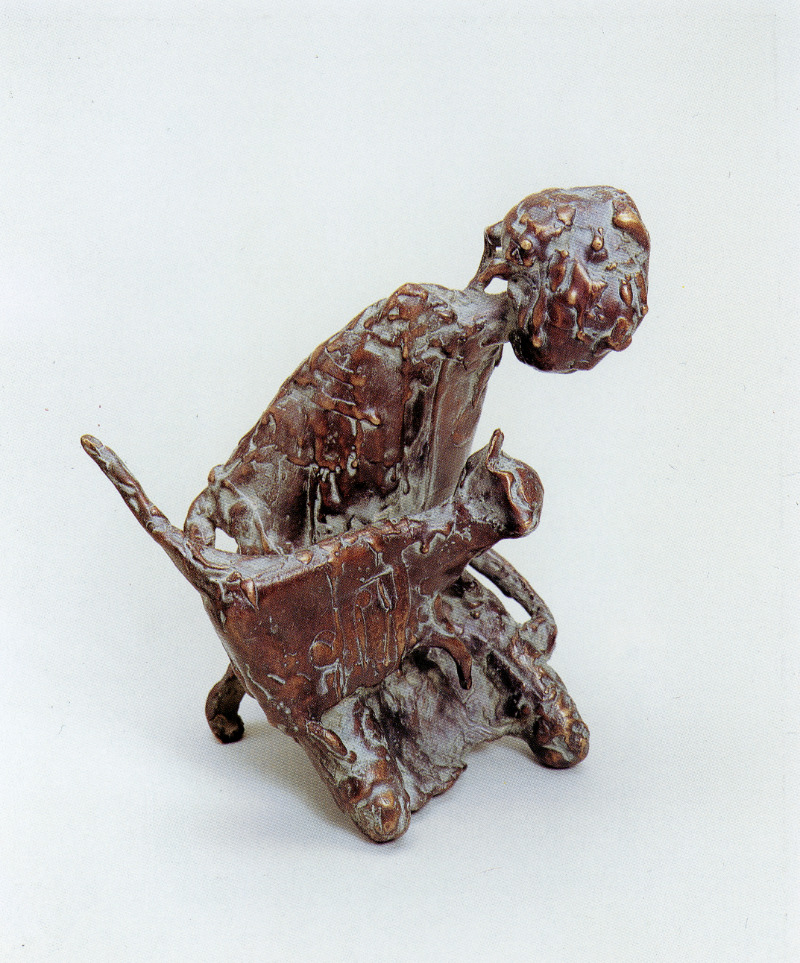 girl with cat, 1997