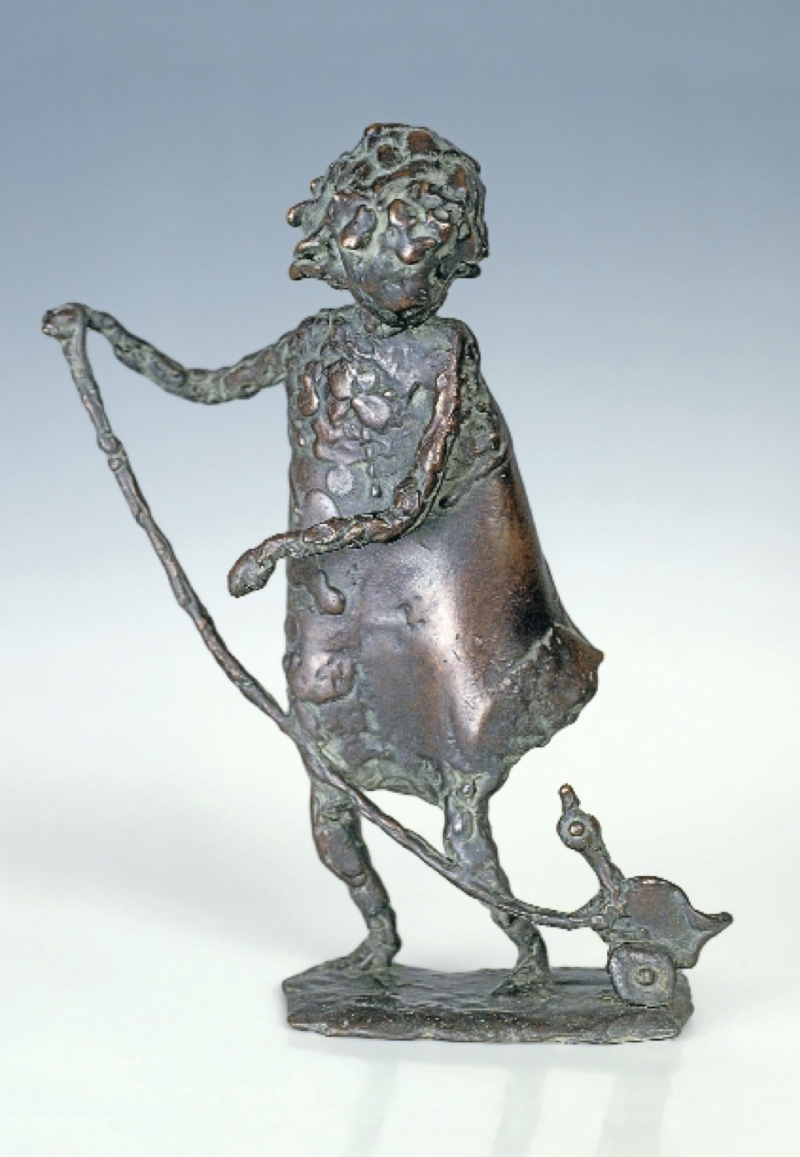 child with duck, 2002