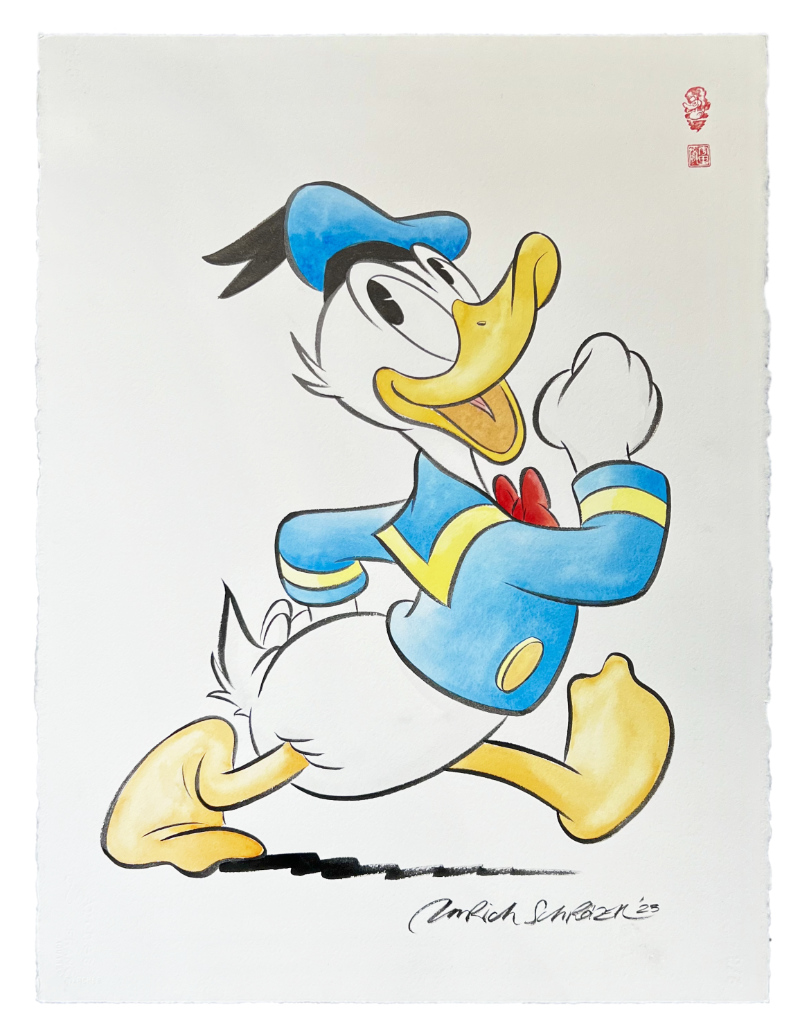 Donald, Walking happy